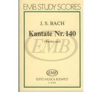 Partitions classique EMB (Editio Musica Budapest) BACH J.S. - CANTATA N.140 WACHET AUF RUFT UNS DIE STIMME - CONDUCTEUR POCHE Format poche G