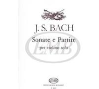 Partitions classique EMB (Editio Musica Budapest) BACH J.S. - SONATE E PARTITE (6) - VIOLON Violon