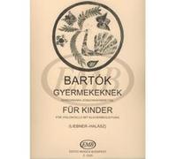 Partitions classique EMB (Editio Musica Budapest) BARTOK B. - FOR CHILDREN - VIOLONCELLE ET PIANO Violoncelle