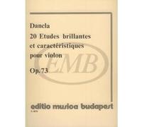 Partitions classique EMB (Editio Musica Budapest) DANCLA C. - STUDI BRILLANTI (20) OP. 73 - VIOLON Violon