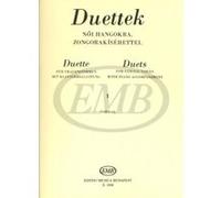 Partitions classique EMB (Editio Musica Budapest) DUETTI VOCI FEMMINILI E PIANOFORTE VOL 1 - CHANT ET PIANO Choeur et ensemble vocal