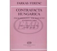 Partitions classique EMB (Editio Musica Budapest) FARKAS F. - CONTRAFACTA HUNGARICA - WIND OCTET Ensemble vents G