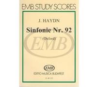 Partitions classique EMB (Editio Musica Budapest) HAYDN J. - SINFONIA N 92 OXFORD - CONDUCTEUR Grand format