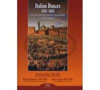 Partitions classique EMB (Editio Musica Budapest) ITALIAN DANCES 1610-1660, FOR ONE AND TWO MELODY - FLUTE A BEC Flûte à bec