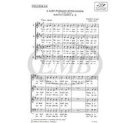 Partitions classique EMB (Editio Musica Budapest) KODALY Z. - HORATII CARMEN II 10 - CHOEUR Choeur et ensemble vocal G