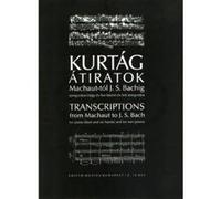 Partitions classique EMB (Editio Musica Budapest) KURTAG G. - TRANSCRIPTIONS FROM MACHAUT TO BACH - PIANO Piano G
