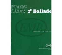 Partitions classique EMB (Editio Musica Budapest) LISZT F. - BALLADE N° 2 - PIANO Piano