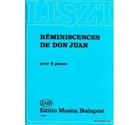 Partitions classique EMB (Editio Musica Budapest) LISZT F. - REMINISCENCES DE DON JUAN - 2 PIANOS Piano G