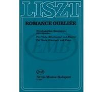 Partitions classique EMB (Editio Musica Budapest) LISZT F. - ROMANCE OUBLIEE - ALTO, PIANO Alto
