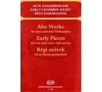 Partitions classique EMB (Editio Musica Budapest) PIECES FOR TWO AND THREE VIOLONCELLOS Violoncelle