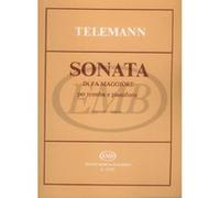 Partitions classique EMB (Editio Musica Budapest) TELEMANN - SONATA IN FA MAGGIORE OP.151,N 1 - TROMPETTE ET PIANO Trompette