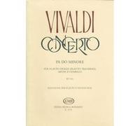 Partitions classique EMB (Editio Musica Budapest) VIVALDI CONCERTO IN DO MINORE RV 441 FLUTE-PIANO Ensemble mixte
