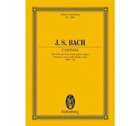 Partitions classique EULENBURG BACH J.S. - CANTATA NO 56 (CROSS-STAFF CANTATA: DOMINICA 19 POST TRINITATIS) BWV 56 Choeur et ensemble vocal