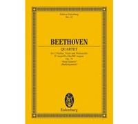 Partitions classique EULENBURG BEETHOVEN LUDWIG VAN - STRING QUARTET EB MAJOR OP 74 - STRING QUARTET Ensemble à cordes