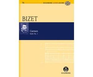 Partitions classique EULENBURG BIZET G. - CARMEN SUITE I - ORCHESTRA Orchestre G