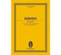 Partitions classique EULENBURG BORODIN ALEXANDER - STRING QUARTET NO. 2 D MAJOR - STRING QUARTET Format poche G
