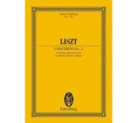 Partitions classique EULENBURG LISZT FRANZ - CONCERTO NO. 2 A MAJOR - PIANO AND ORCHESTRA Piano