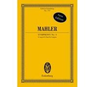 Partitions classique EULENBURG MAHLER GUSTAV - SYMPHONY NO. 4 G MAJOR - ORCHESTRA Format poche G