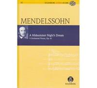 Partitions classique EULENBURG MENDELSSOHN BARTHOLDY FELIX - SONGE D'UNE NUIT D'ETE - CONDUCTEUR POCHE + CD Format poche