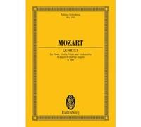 Partitions classique EULENBURG MOZART W.A. - QUARTET A MAJOR KV 298 - FLUTE, VIOLIN, VIOLA AND CELLO Flûte traversière G