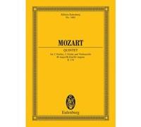 Partitions classique EULENBURG MOZART W.A. - STRING QUINTET BB MAJOR KV 174 - 2 VIOLINS, 2 VIOLAS AND CELLO Ensemble à cordes G