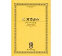Partitions classique EULENBURG STRAUSS R. - DON QUIXOTE, POEME SYMPHONIQUE OP. 35 - CONDUCTEUR DE POCHE Format poche G