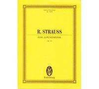 Partitions classique EULENBURG STRAUSS RICHARD - EINE ALPENSINFONIE OP.64 Format poche G