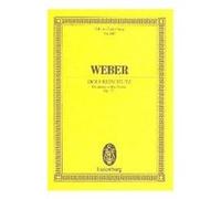 Partitions classique EULENBURG WEBER CARL MARIA VON - DER FREISCHÜTZ OP. 77 JV 277 - ORCHESTRA Format poche G