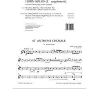 Partitions classique FABER MUSIC CAMPBELL ARTHUR - HORN SOLOS - BOOKS 1 & 2 (EB SUPPLEMENT) - TENOR HORN AND PIANO Cor G