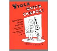 Partitions classique FABER MUSIC COHEN MARY - QUICK CHANGE - VIOLA Alto G