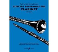 Partitions classique FABER MUSIC HARRIS P / JOHNSON E - CONCERT REPERTOIRE - CLARINET AND PIANO Clarinette G