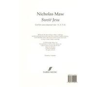 Partitions classique FABER MUSIC MAW NICHOLAS - SWETE JESU - MIXED VOICES SATB (PAR 10 MINIMUM) Choeur et ensemble vocal