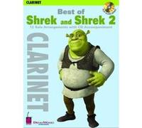 Partitions classique FABER MUSIC SHREK AND SHREK 2, BEST OF + CD - CLARINET AND PIANO Clarinette