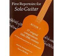 Partitions classique FABER MUSIC WYNBERG SIMON - FIRST REPERTOIRE FOR SOLO GUITAR BOOK 1 - GUITAR Guitare