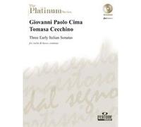 Partitions classique FENTONE MUSIC CIMA/CECCHINO - THREE EARLY ITALIAN SONATAS + CD - VIOLON, BC Violon G