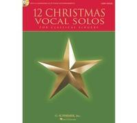 Partitions classique HAL LEONARD 12 CHRISTMAS VOCAL SOLOS FOR CLASSICAL SINGERS + CD - LOW VOICE Choeur et ensemble vocal G
