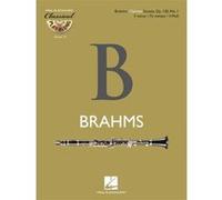 Partitions classique HAL LEONARD BRAHMS J. - CLARINET SONATA OP.120 N°1 + CD - CLARINETTE Clarinette G