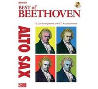 Partitions classique HAL LEONARD INSTRUMENTAL PLAY-ALONG BEST OF BEETHOVEN + CD - ALTO SAXOPHONE Saxophone