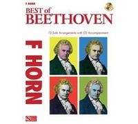 Partitions classique HAL LEONARD INSTRUMENTAL PLAY-ALONG BEST OF BEETHOVEN + CD - HORN Cor