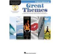 Partitions classique HAL LEONARD INSTRUMENTAL PLAY ALONG - GREAT THEMES + CD - TROMBONE Trombone G