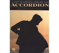 Partitions classique HAL LEONARD LIGHT CLASSICAL PIECES FOR ACCORDION - ACCORDION Autres claviers