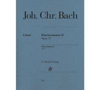 Partitions classique HENLE VERLAG BACH J.C. - PIANO SONATAS, VOLUME II, OP. 17 Piano