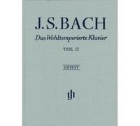 Partitions classique HENLE VERLAG BACH J.S. - LE CLAVIER BIEN TEMPERE VOL.2 Piano G