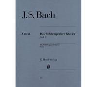 Partitions classique HENLE VERLAG BACH J.S. - WELL-TEMPERED CLAVIER BWV 846-869, PART I Piano