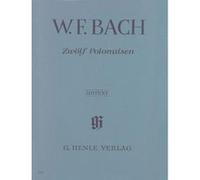 Partitions classique HENLE VERLAG BACH W.F. - TWELVE POLONAISES Piano G