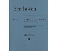 Partitions classique HENLE VERLAG BEETHOVEN L.V. - 3 PIANO SONATAS WOO 47 [KURFURSTEN] - PIANO Piano