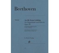 Partitions classique HENLE VERLAG BEETHOVEN L.V. - „AN DIE FERNE GELIEBTE“ OP. 98 Voix solo, piano