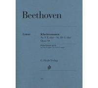 Partitions classique HENLE VERLAG BEETHOVEN L.V. - PIANO SONATAS NO. 9 IN E MAJOR OP. 14,1 AND NO. 10 IN G MAJOR OP. 14,2 - PIANO Piano G