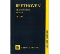 Partitions classique HENLE VERLAG BEETHOVEN L.V. - PIANO TRIOS, VOLUME I Piano