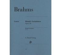 Partitions classique HENLE VERLAG BRAHMS J. - HANDEL VARIATIONS OP. 24 Piano G
